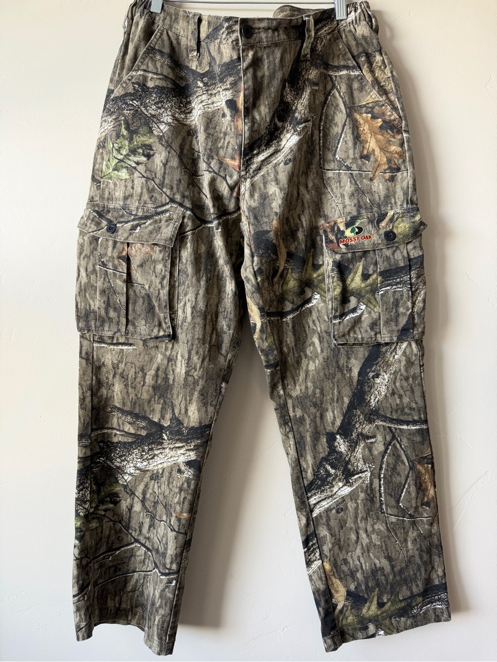 Mens Mossy Oak Realtree Camo Cargo Pants Size Large (36-38)